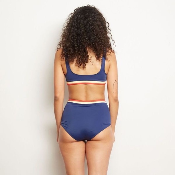 Solid & Striped Katie Bikini Top and Bottoms - Picture 2 of 6